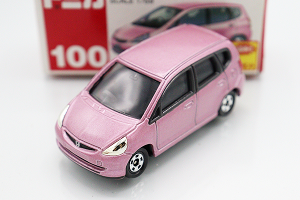 ミニカーショップ ケンボックス トミカ 赤箱☆100☆ホンダフィット