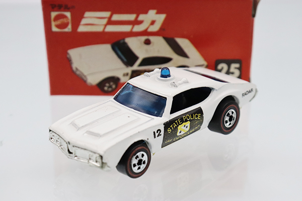ミニカーショップ ケンボックス ホットホイール☆25☆FBIパトカー