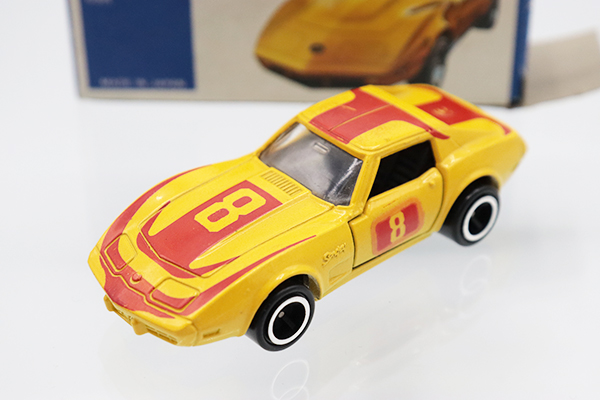 ミニカーショップ ケンボックス トミカ 青箱☆F21☆シボレーコルベット