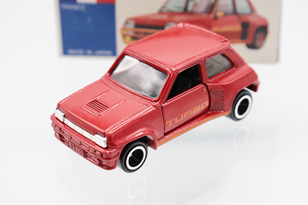 ミニカーショップ ケンボックス トミカ 青箱☆F25-2-1☆ルノー5 ターボ