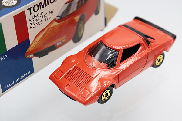 ミニカーショップ ケンボックス トミカ 青箱☆F27-1-11☆ランチア