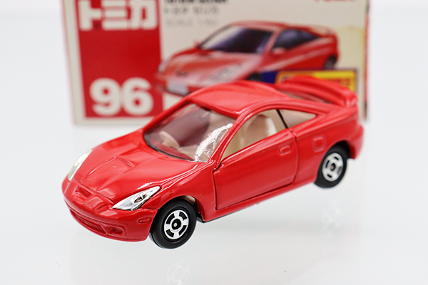 ミニカーショップ ケンボックス トミカ 赤箱☆96☆トヨタセリカ(赤