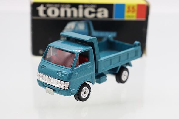 ミニカーショップ ケンボックス トミカ 黒箱☆35☆いすゞエルフ ダンプ