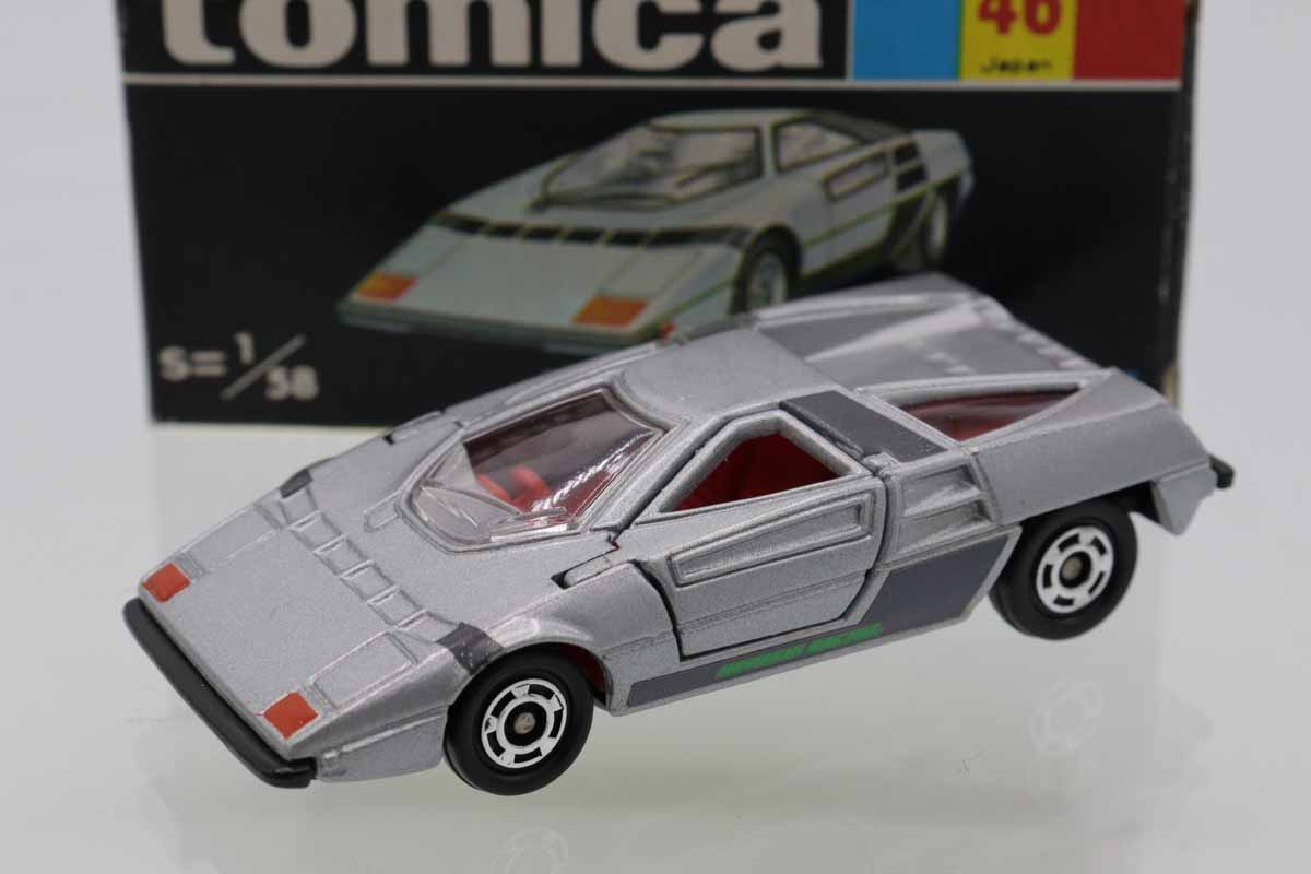 ミニカーショップ ケンボックス トミカ 黒箱☆46☆童夢-零 (銀