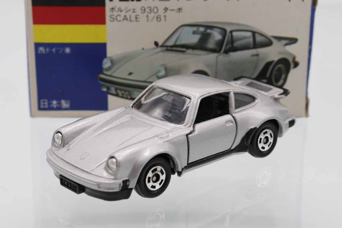 ミニカーショップ ケンボックス トミカ 青箱☆F1☆ポルシェ930 ターボ