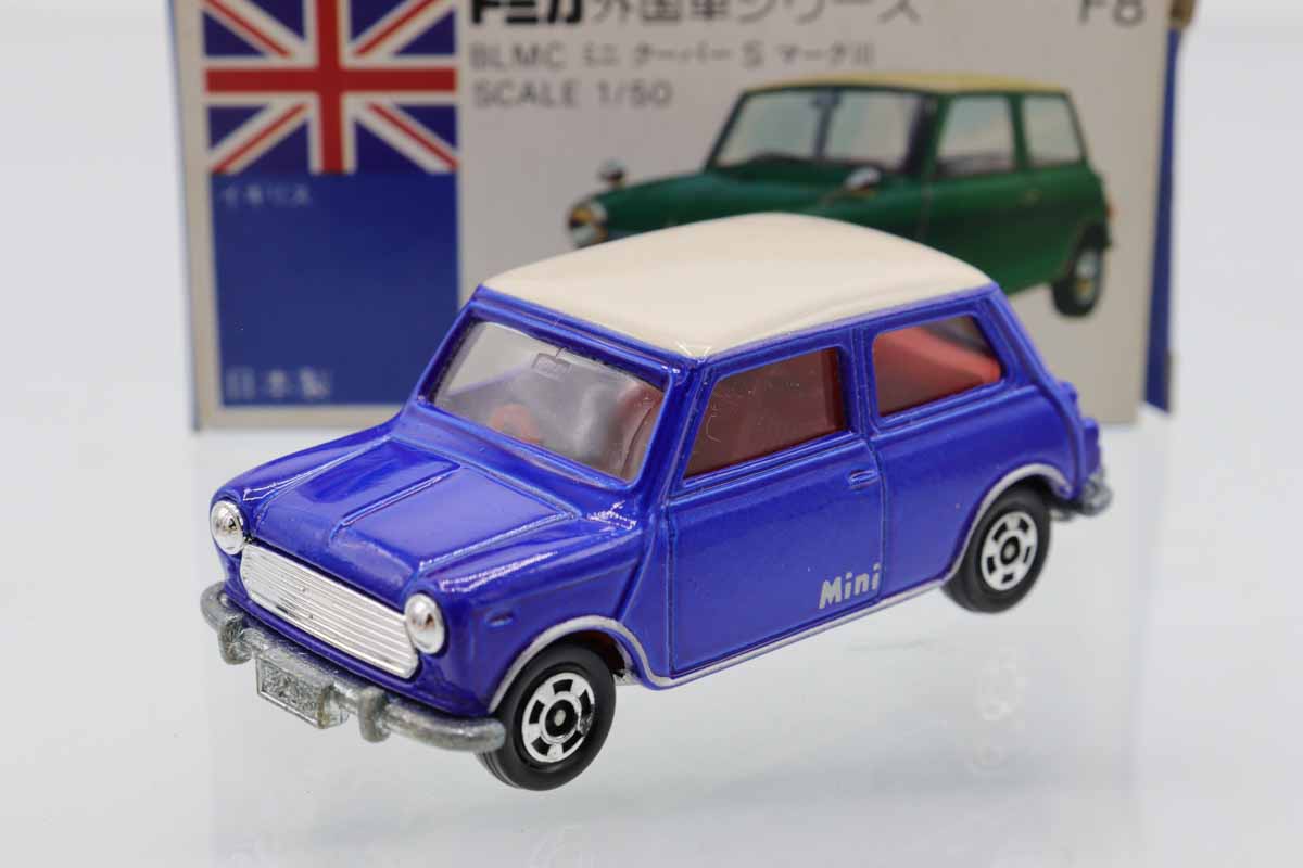 ミニカーショップ ケンボックス トミカ 青箱☆F8☆BLMCミニ クーパー S