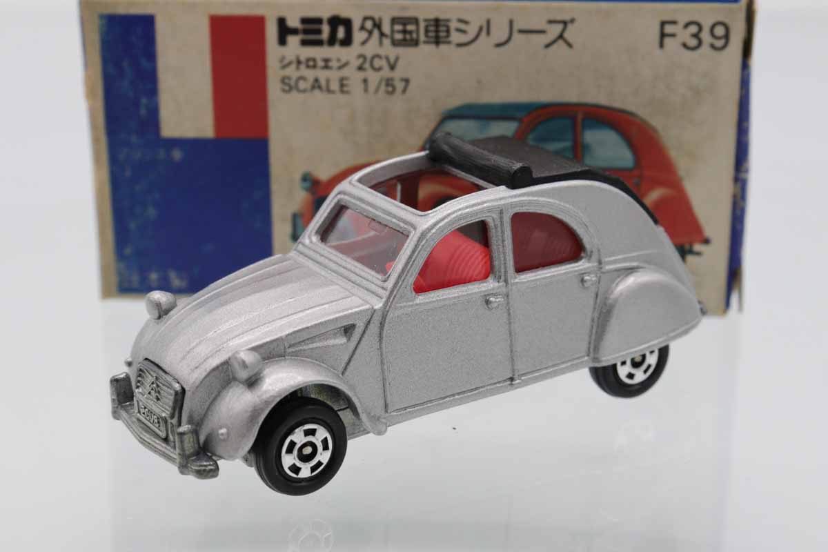 ミニカーショップ ケンボックス トミカ 青箱☆F39☆シトロエン2CV