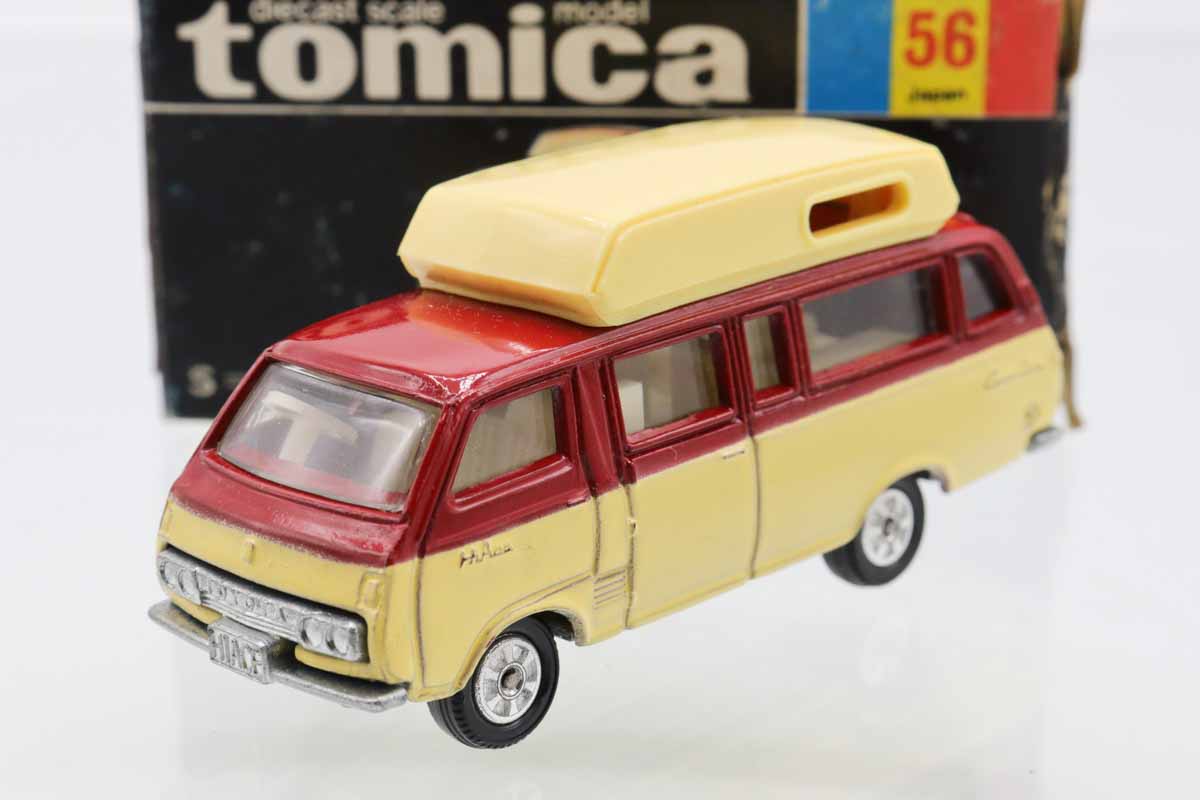 ミニカーショップ ケンボックス トミカ 黒箱☆56☆トヨタハイエース