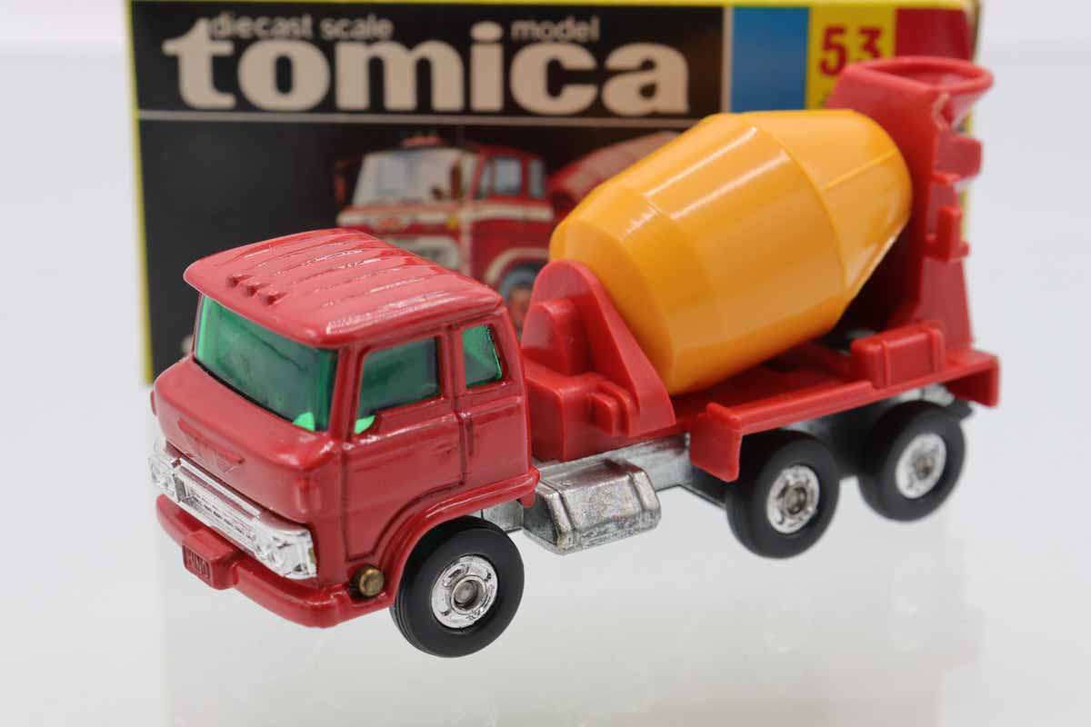 ミニカーショップ ケンボックス トミカ 黒箱☆53☆日野ミキサー・カー
