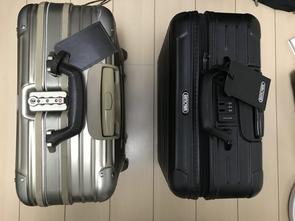 リモワビジネストロリー｜トパーズvsサルサ買うならどっち？【使い勝手