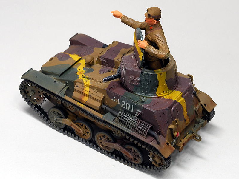 九四式軽装甲車 TK 大日本帝国陸軍軽戦車 ファインモールド 1/35 組立