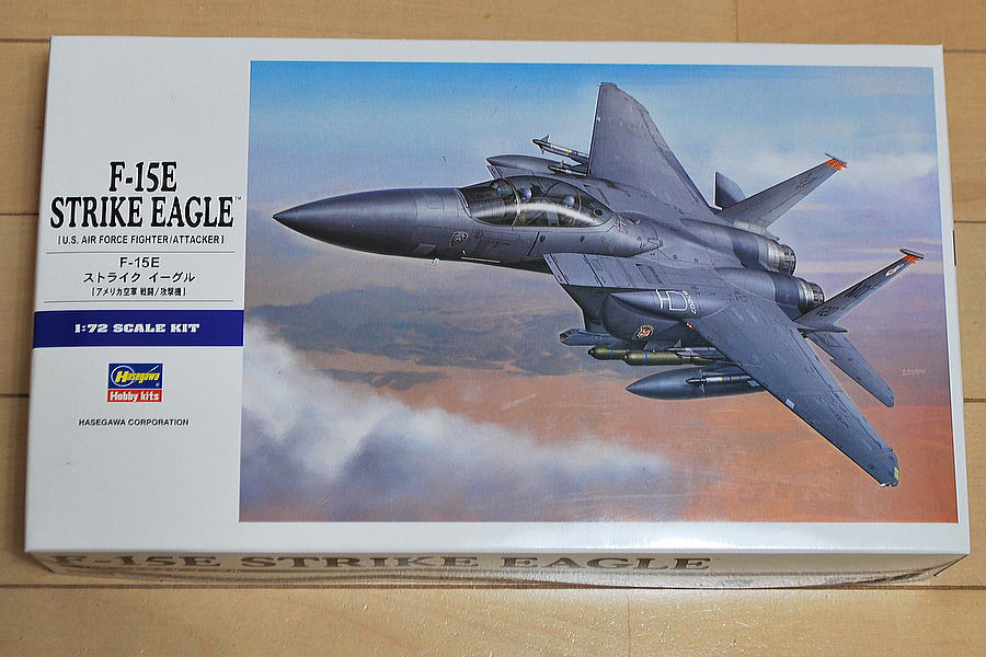 F-15E ストライクイーグル アメリカ空軍戦闘機 ハセガワ 1/72 組立と