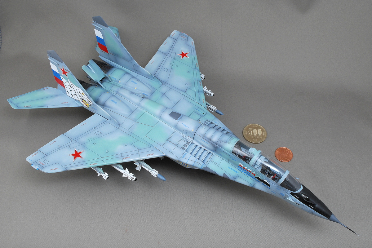MiG-29 UB ラーストチカ フルクラムB ロシア空軍戦闘機 アカデミー 1