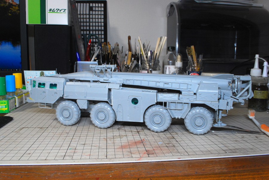 SS-1C スカッドB & MAZ-543 8×8輪駆動大型軍用車両 ソビエト軍