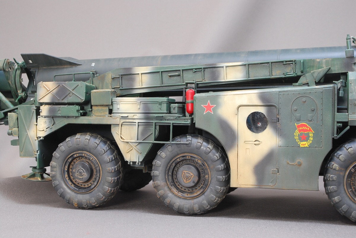 SS-1C スカッドB & MAZ-543 8×8輪駆動大型軍用車両 ソビエト軍