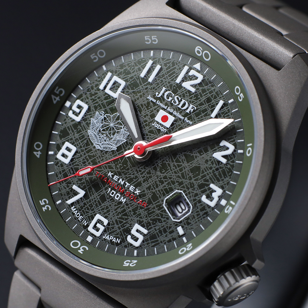 JSDFチタンソーラー 陸自モデル ナイロンベルト仕様