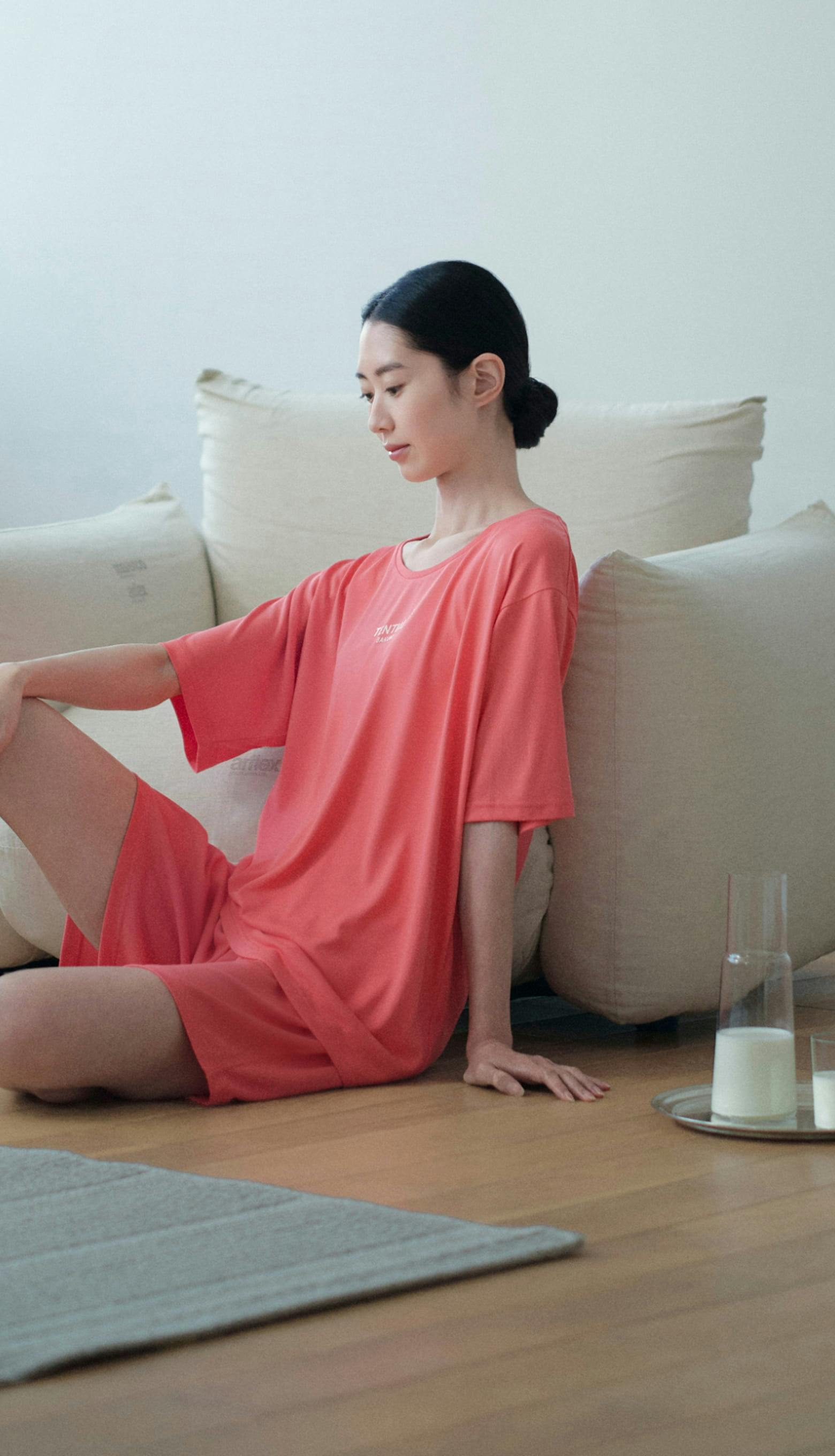 BAKUNE Dry Women's 上下セット（半袖Tシャツ・ショートパンツ）_25SS