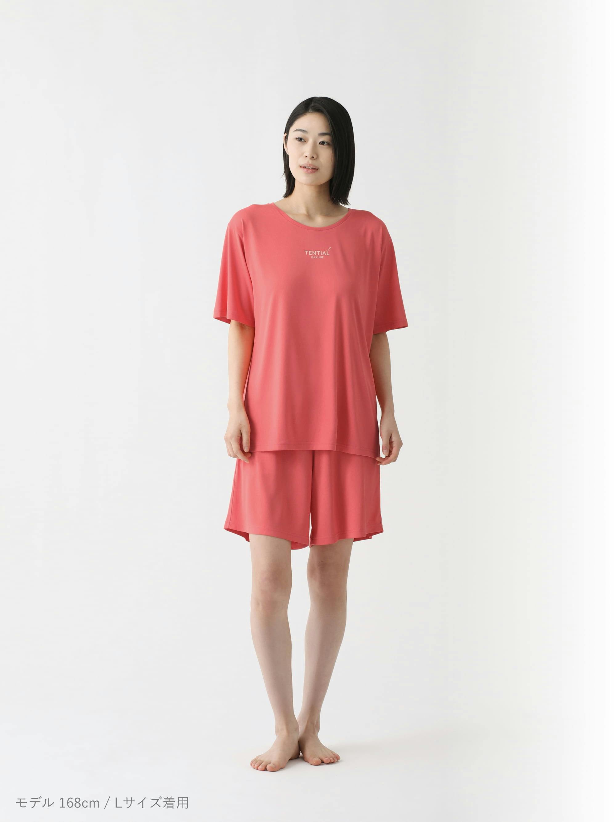 BAKUNE Dry Women's 上下セット（半袖Tシャツ・ショートパンツ）_25SS