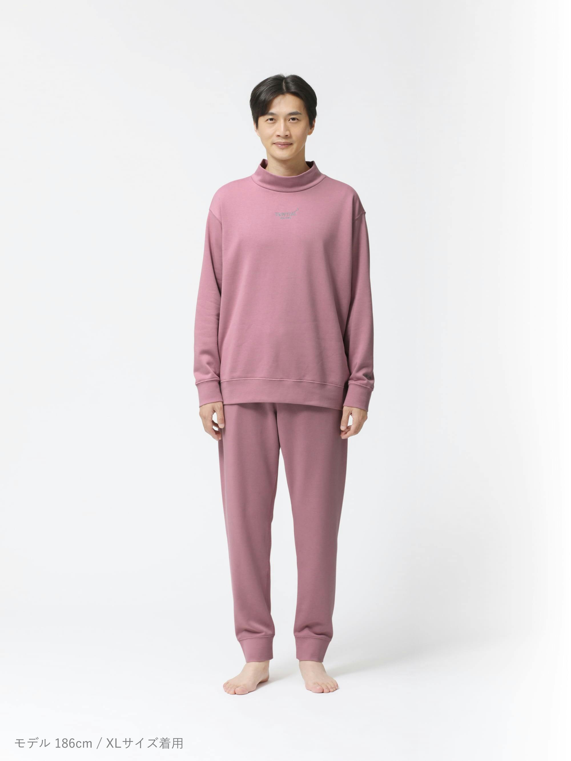 BAKUNE ウォーム / 上下セット（長袖モックネックシャツ・ロングパンツ