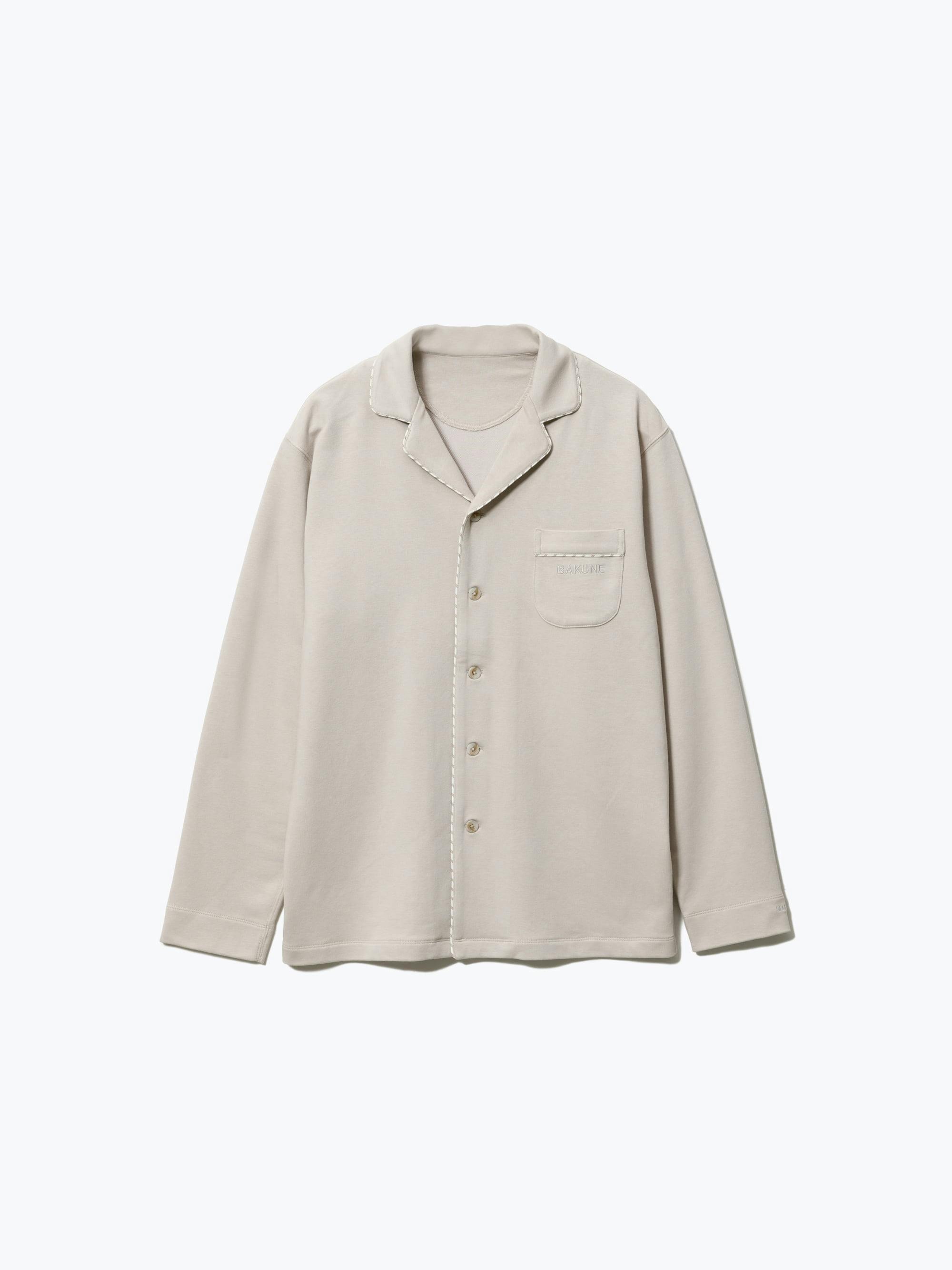 BAKUNE パジャマ スウェット / 長袖シャツ_25FW | TENTIAL公式