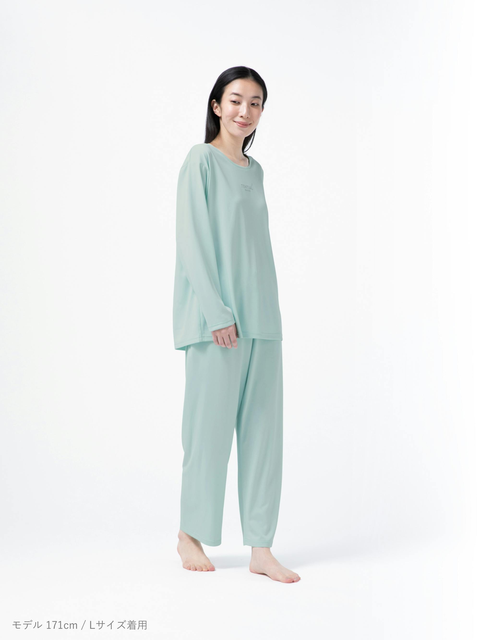 BAKUNE Dry Women's 上下セット（長袖Tシャツ・ロングパンツ）_25SS