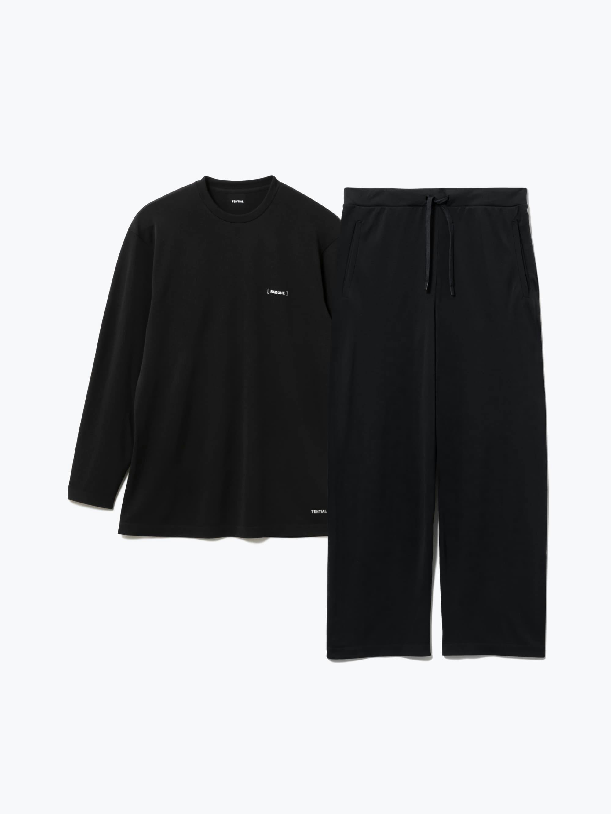 BAKUNE 3D Dry Women's 上下セット（長袖Tシャツ・ロングパンツ）_25SS