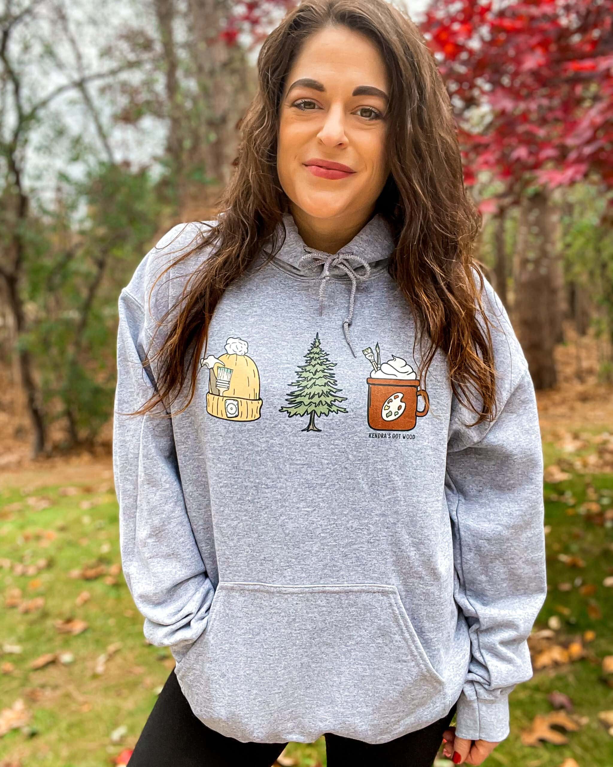Cozy Maker Hoodie – Kendras Got Wood
