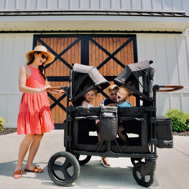 XC Dual Canopy System (Set of 2) | Keenz – Keenz Stroller Wagons