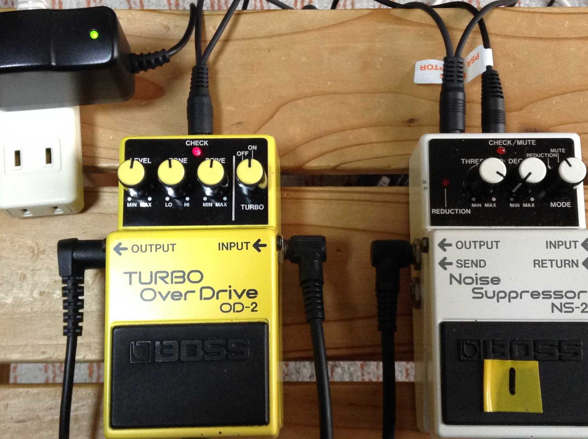 BOSS OD-2＆OD-2R Turbo OverDrive ターボ・オーバードライブ: 昔に