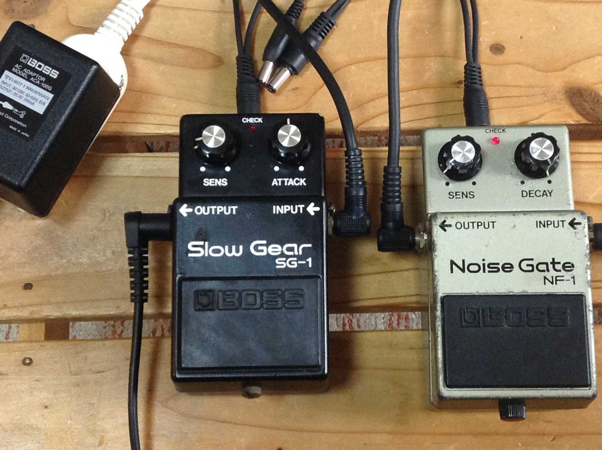 BOSS SG-1 Slow Gear(踏んでみた): 昔に比べりゃ 金も入るし・・・・