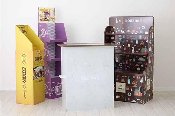 お取扱い商品 ｜ 株式会社ケイジパック｜ダンボールケース、紙製什器