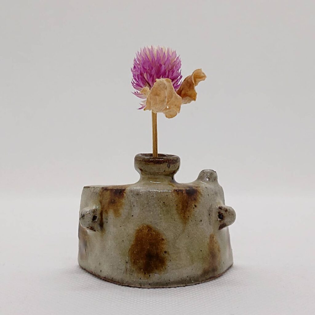 抱瓶（だちびん）ミニ 三彩 | 【やちむん】よーりよーり