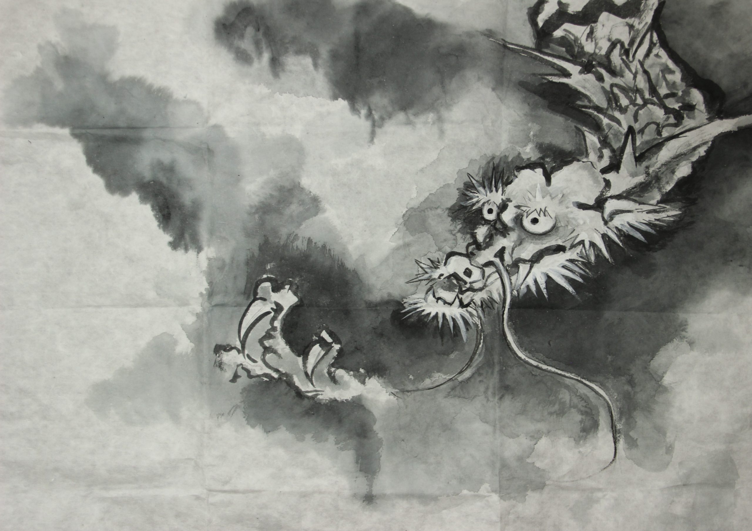 龍 | さわやか墨彩画教室