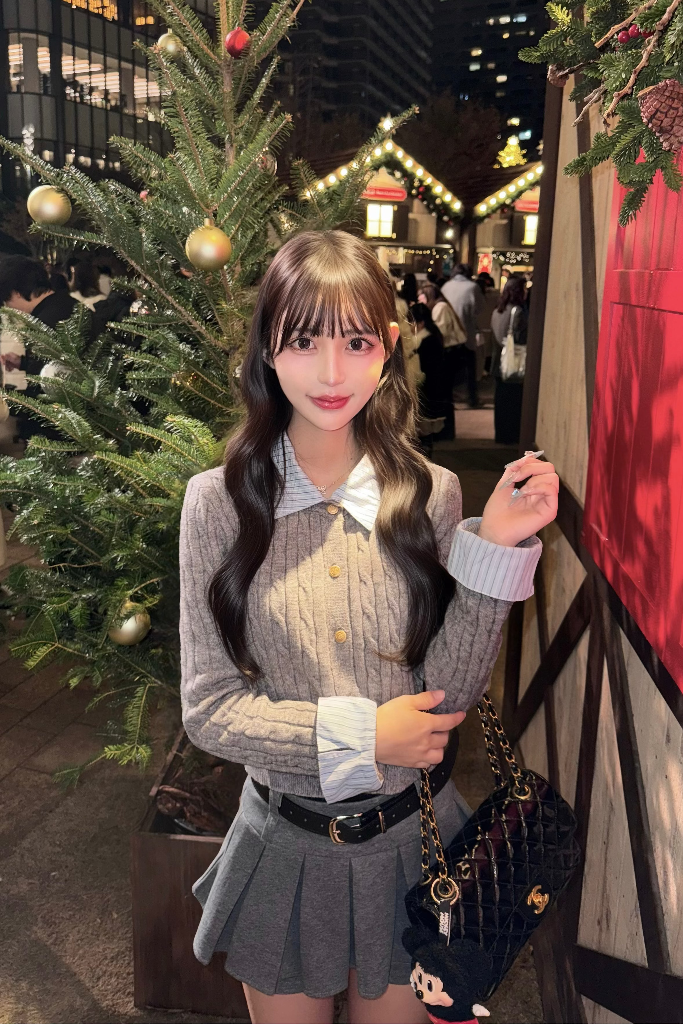 Shirt-in Knit Tops KR10194 | ガーリー系ファッションレディース通販