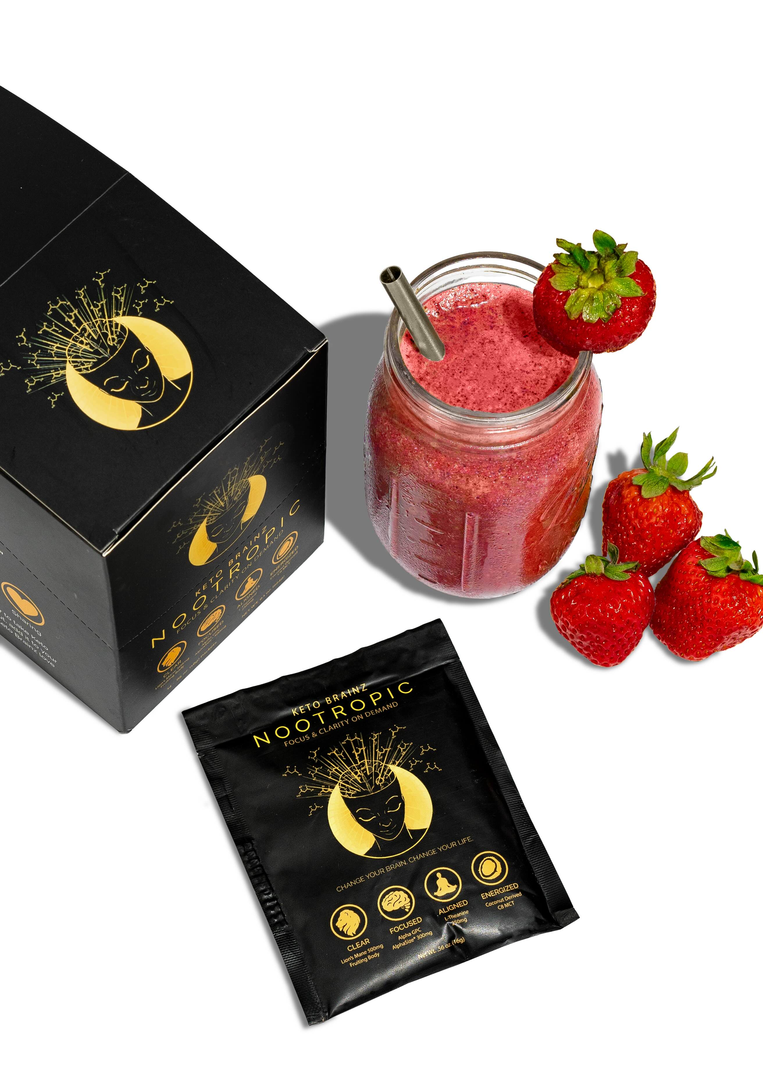 Brainz Single Serve Packets - 14ct Box – Keto Brainz Nootropics