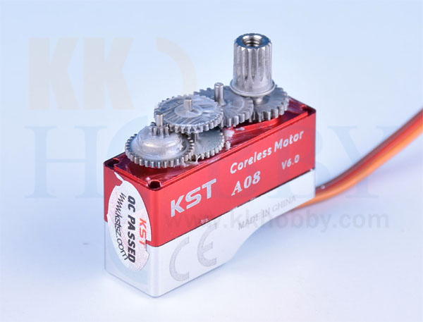 KK HOBBY 】 KST A08 デジタルマイクロサーボVer.6.0 エルロン