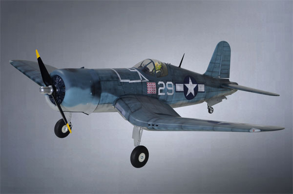 KK HOBBY 】F4U CORSAIR 60CC GP/EP （電動リトラクトセット付