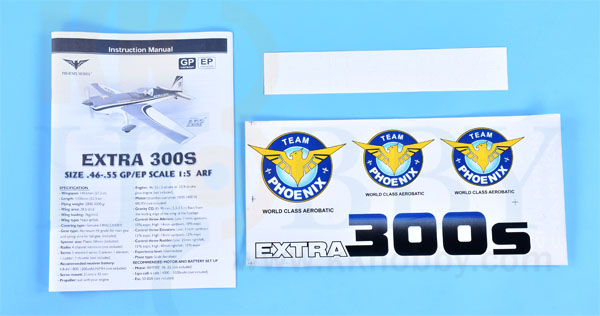 KK HOBBY 】 EXTRA 300S GP/EP .46-.55 PHOENIX MODEL フェニックス