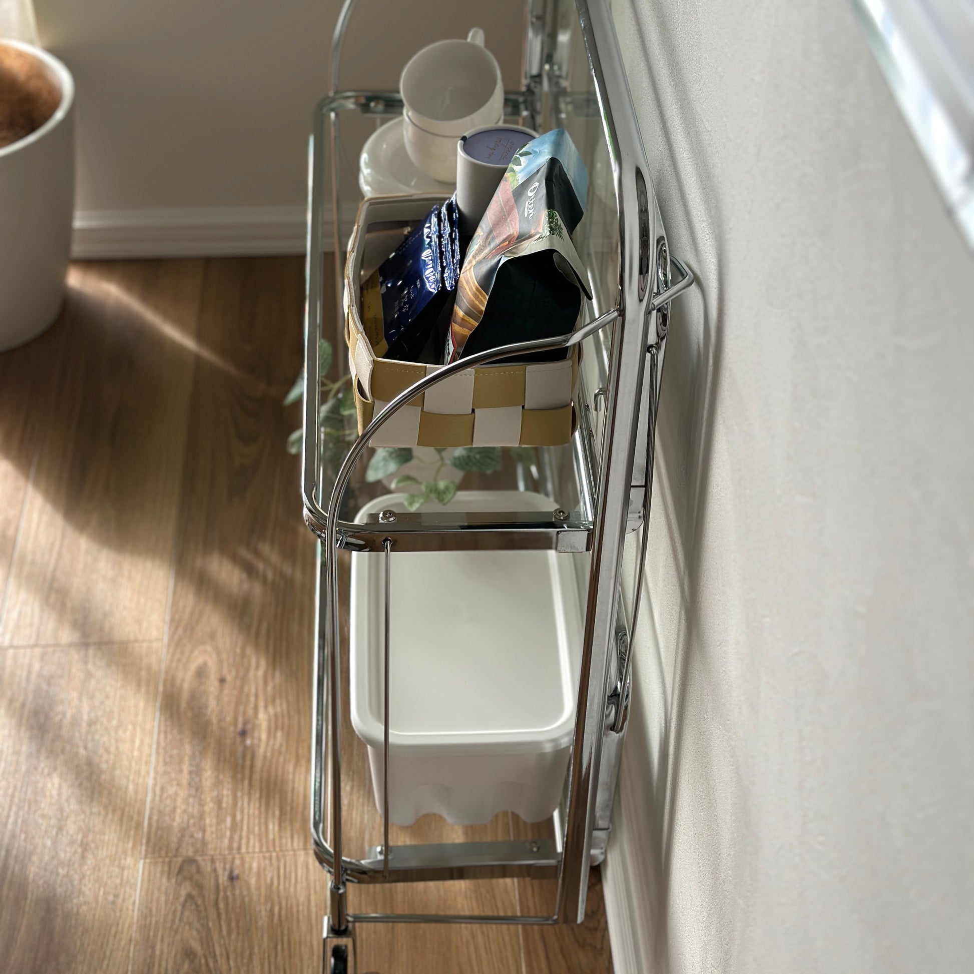 ワゴン｜2wayディスプレイワゴン クリア - territory