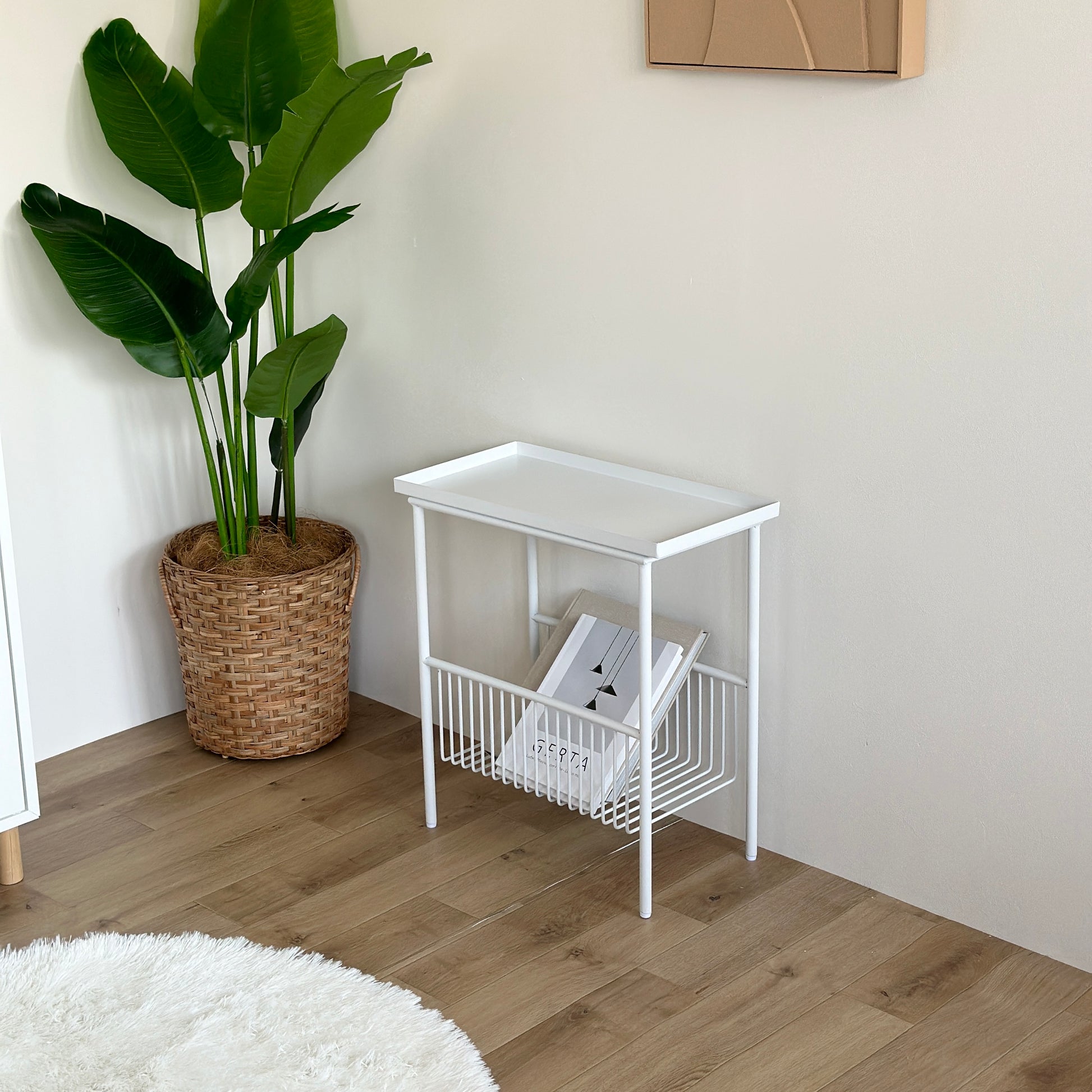 サイドテーブル｜アイアンバスケットサイドテーブル- territory