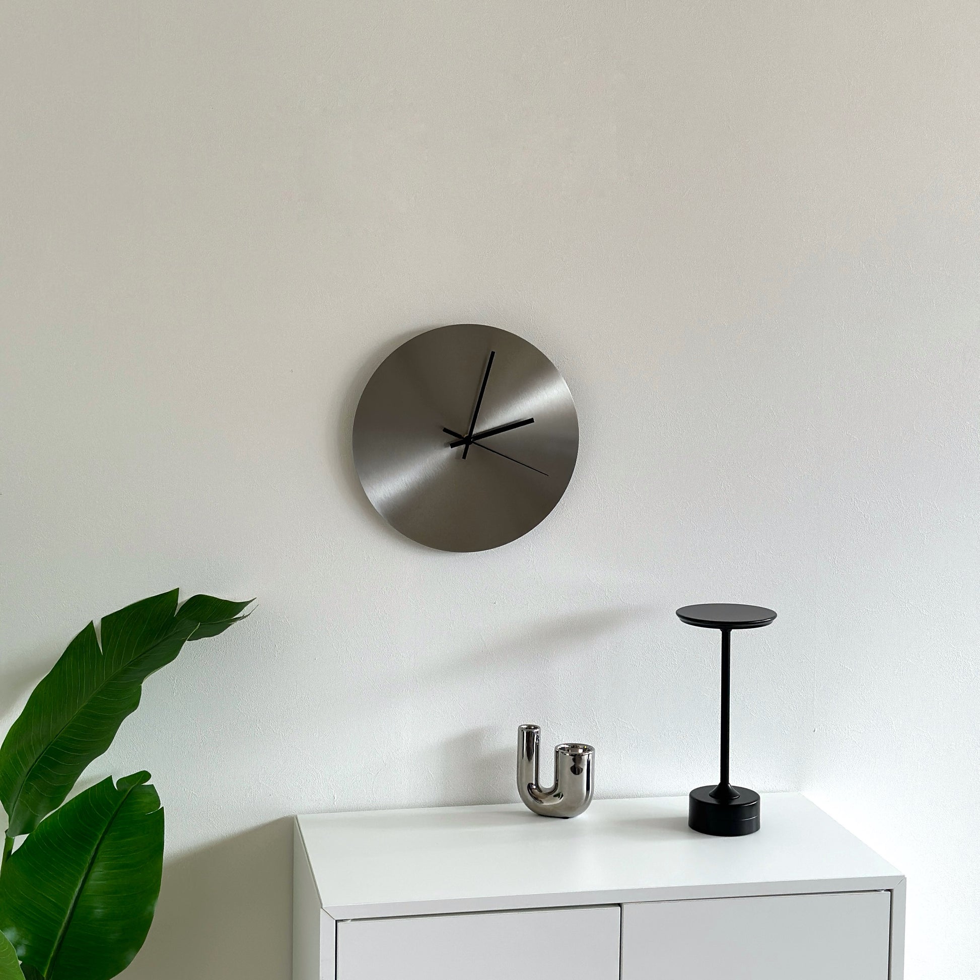 時計｜シルバー掛け時計 - territory