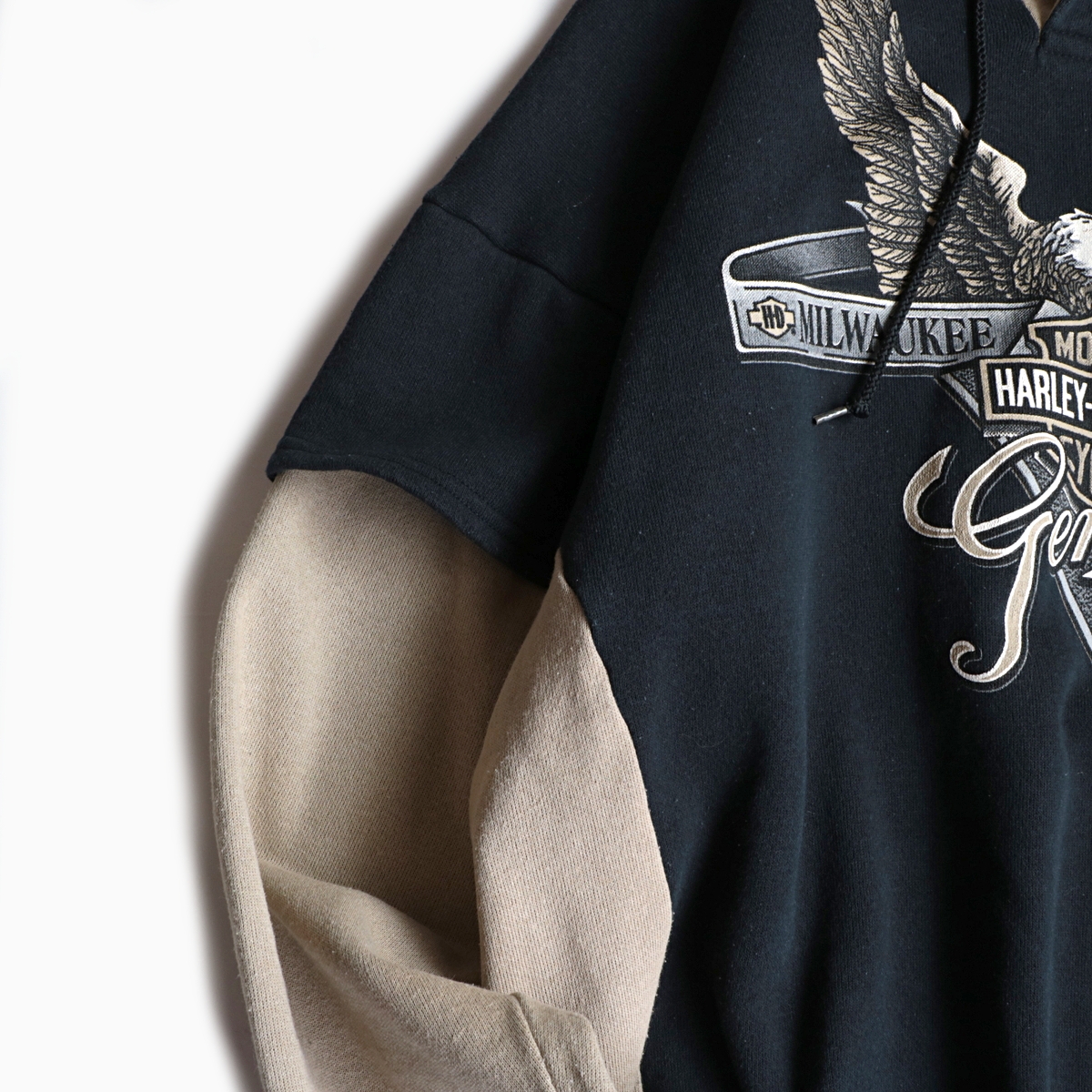 90s Harley Davidson ハーレーダビッドソン USA製 両面プリント