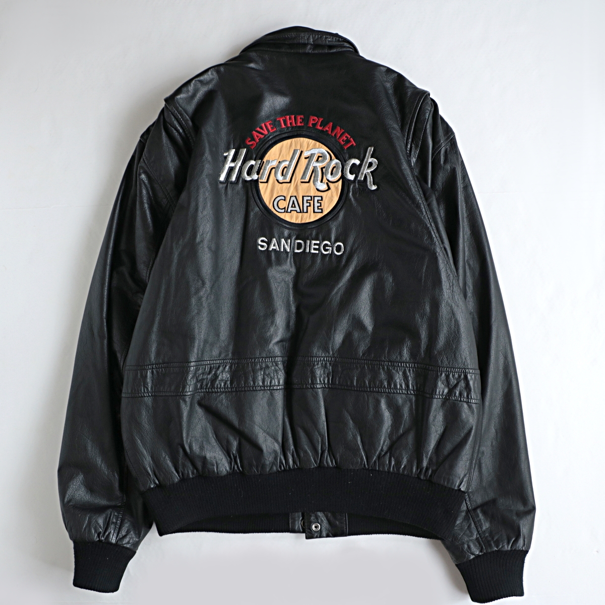 hard rock cafe ハードロックカフェ ”save the planet” A2 フライト