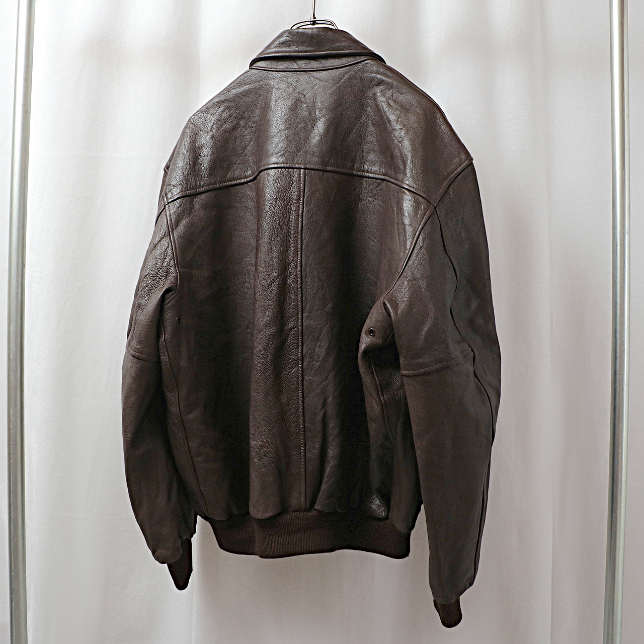 90s L.L.Bean エルエルビーン A-2 レザー フライトジャケット 古着