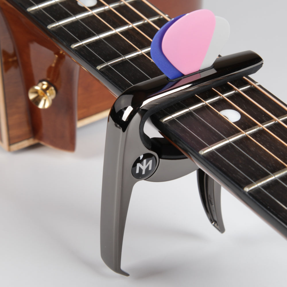 KIZAI IMシリーズ アコースティックギター用カポタスト 3in1 ピック