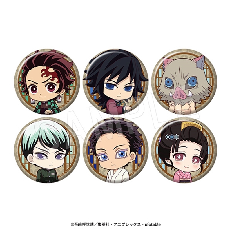 鬼滅の刃 ぺたん娘トレーディング缶バッジ 無限城編 第一章ver. TypeA