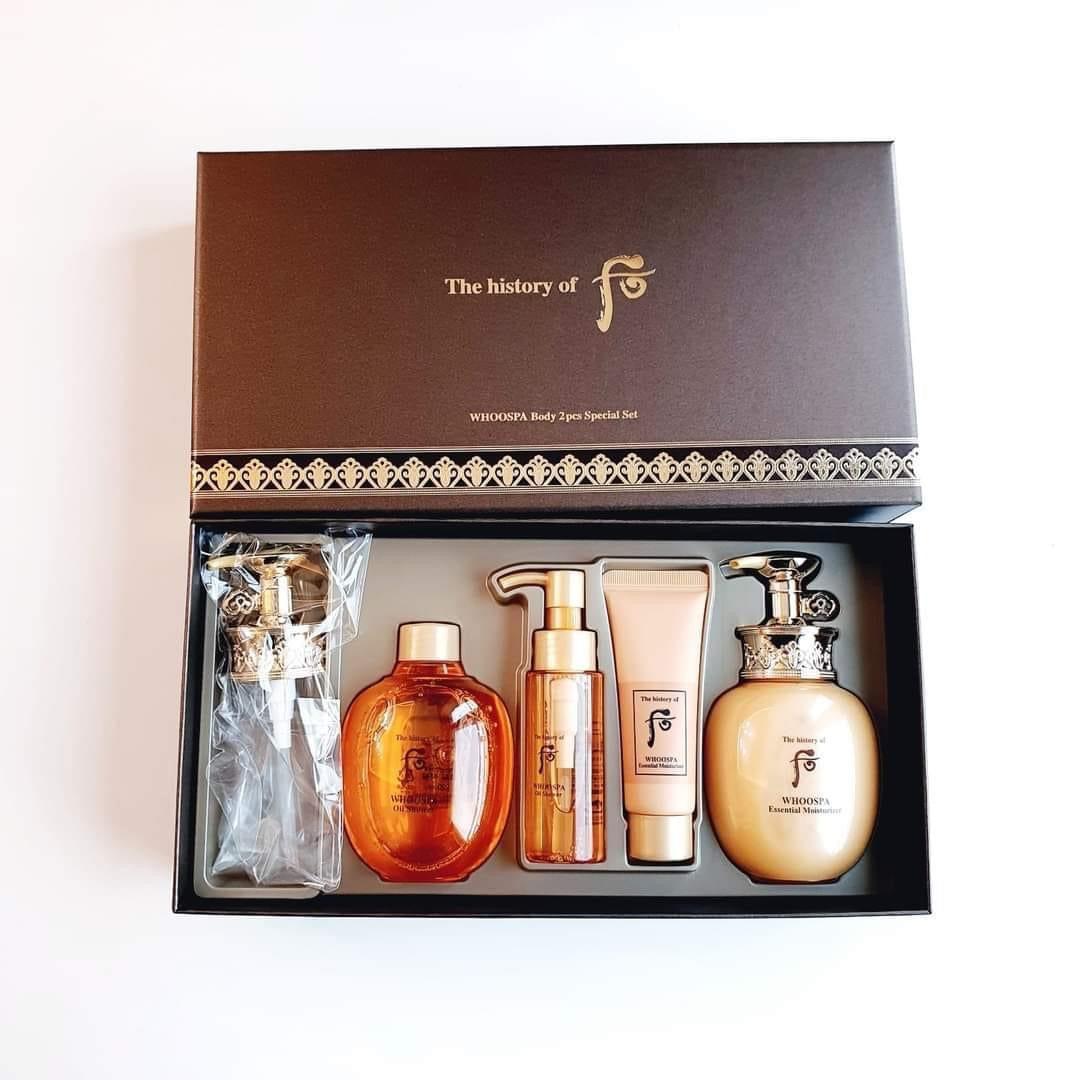 THE HISTORY OF WHOO Whoospa Body 2pcs Special Set Online in
