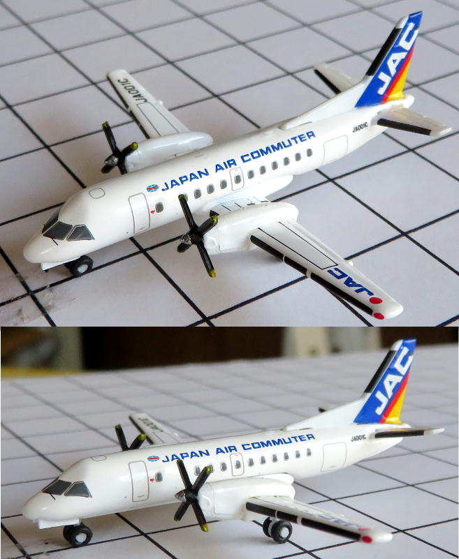 JAL旅客機コレクション 54号 SAAB340B 発売: KinutaHandicraft branch