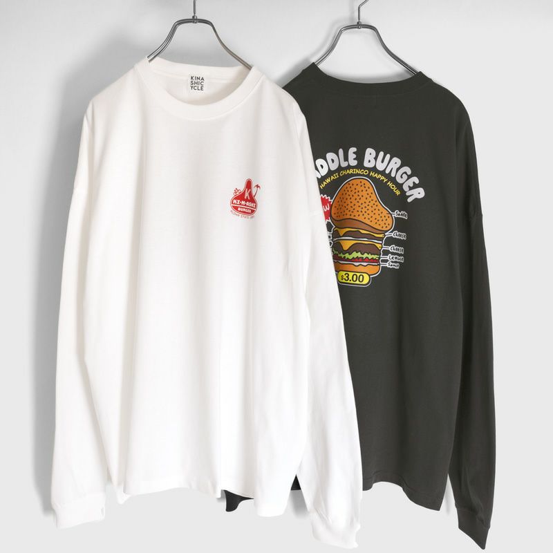 ロングTシャツ（BURGER） | 木梨サイクル