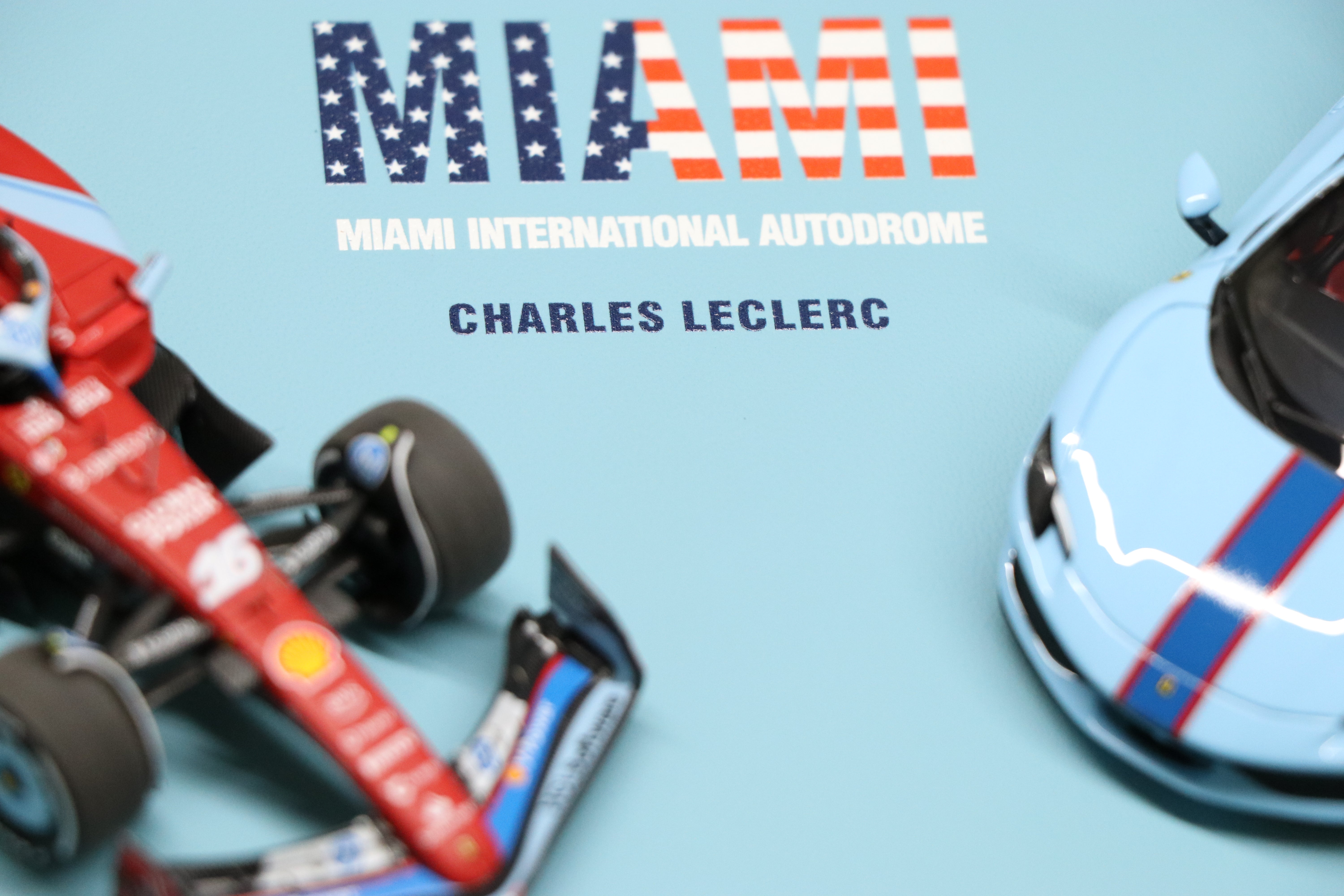 BBR Ferrari SF-24 and 296 GTS special livery Miami GP 2024